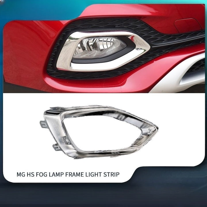 Front Bumper Fog Lamp Decorative Frame for MG HS