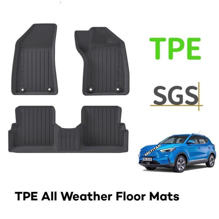 TPE All Weather Floor Mats For MG ZS EV