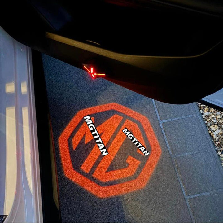 Autotür-Emblem LED-Licht Willkommenslampe Drahtloser Laserprojektor