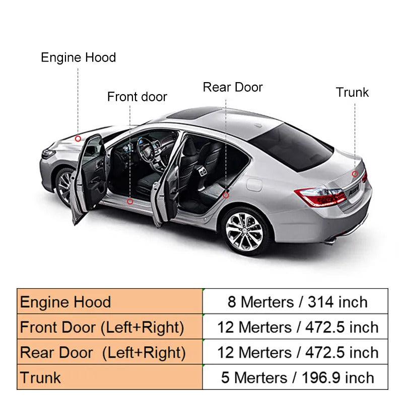 Gummidichtung fürs Auto