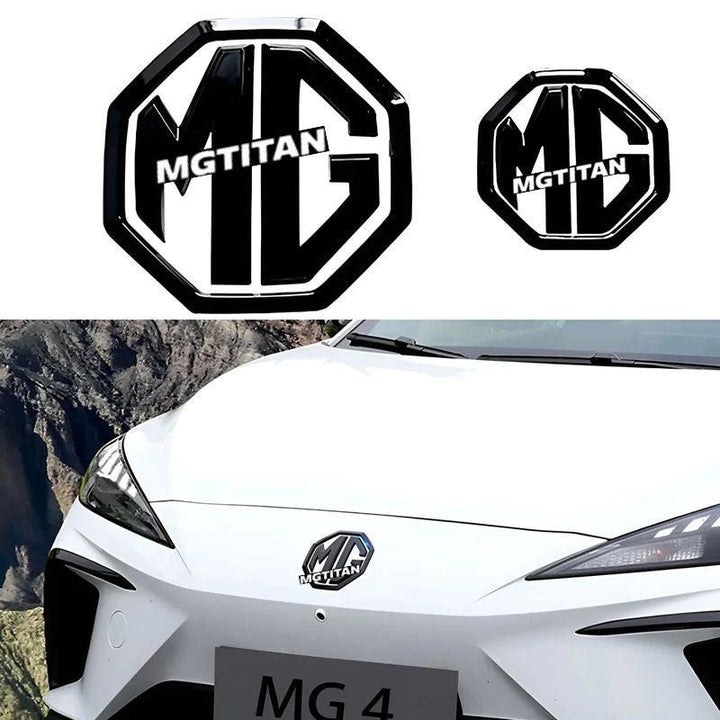 Autocollant de calandre avant avec logo arrière de voiture pour MG4