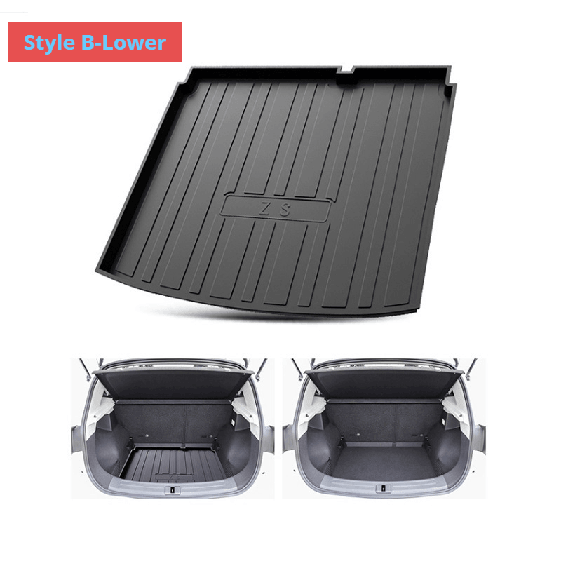 All Weather Car Rear Trunk Mats For MG ZS