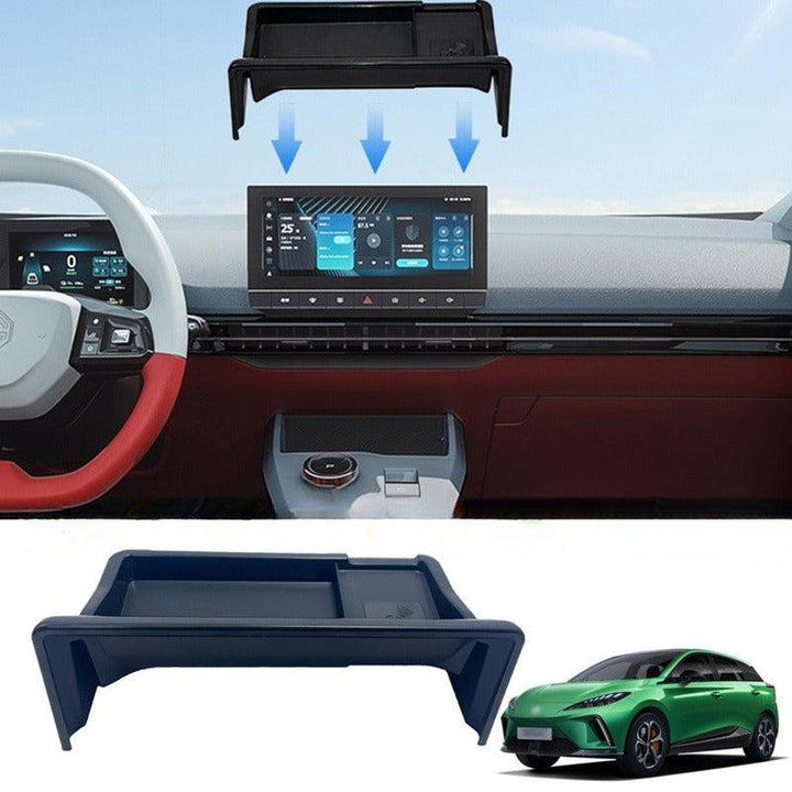 Central Navigation Screen Sunshade Storage Box