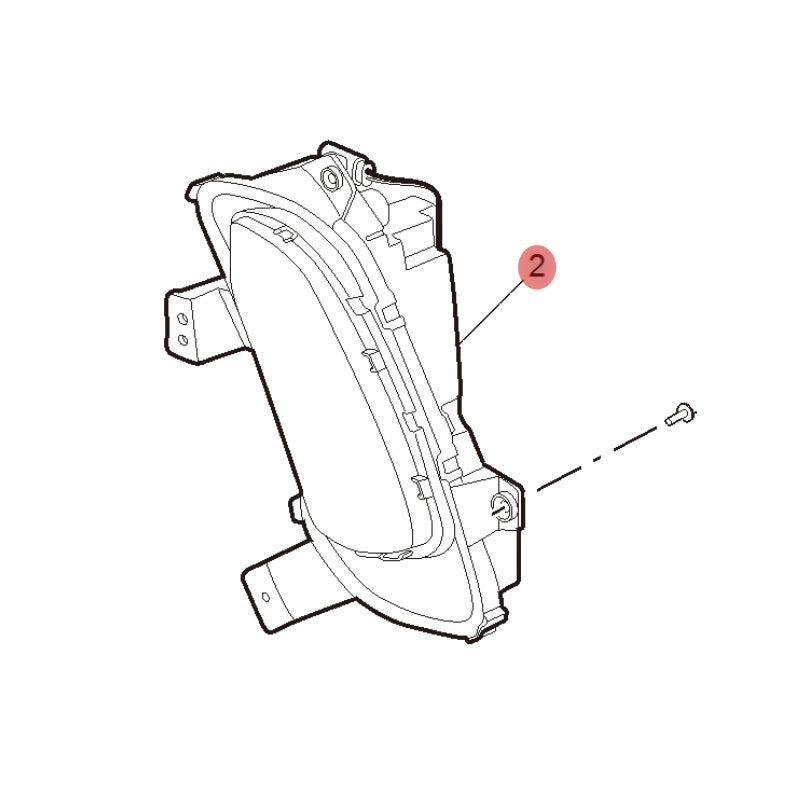 Vorderer Blinker für MG HS