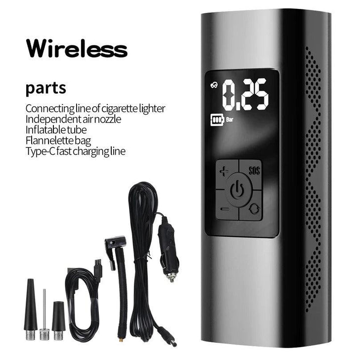 Portable Wireless Tire Air Pump