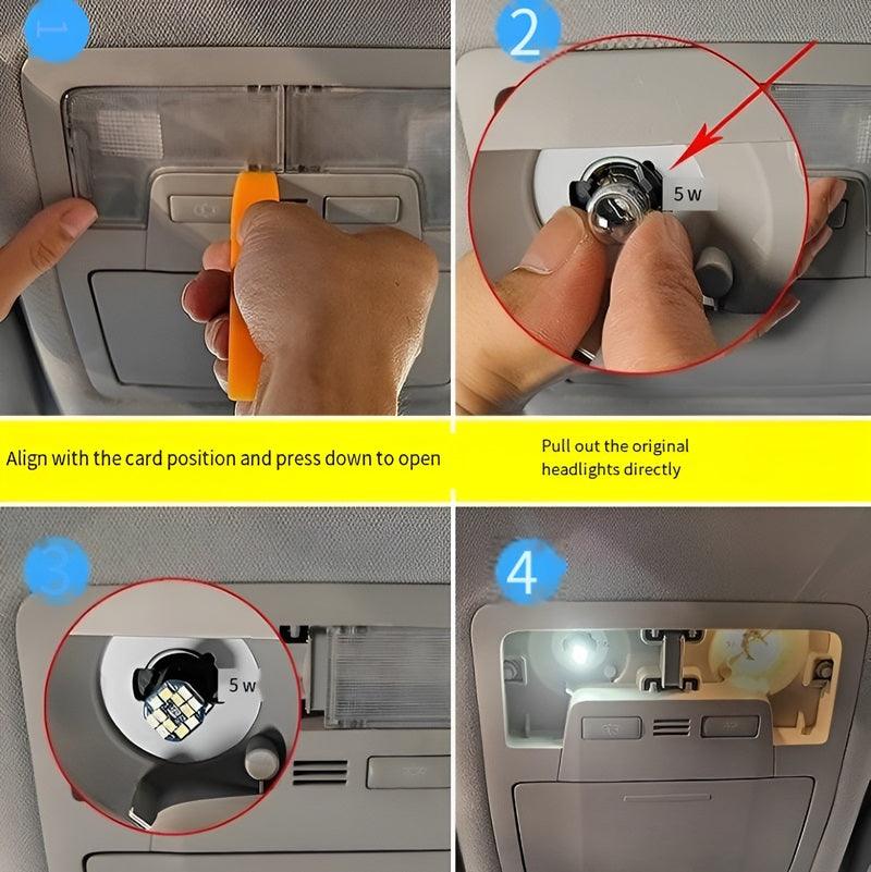 Led Light Bulb Car Reading Light