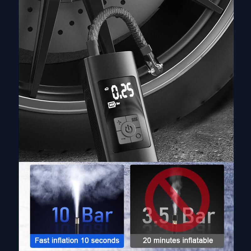 Portable Wireless Tire Air Pump