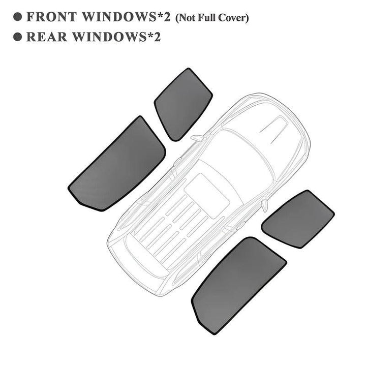 Side Window Sunshade For MG ZS EV HS PHEV