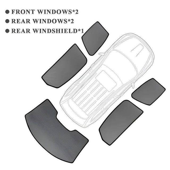 Side Window Sunshade For MG ZS EV HS PHEV