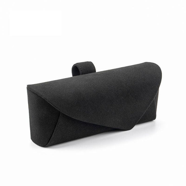 Suede and Leather Eyeglass Case for MG