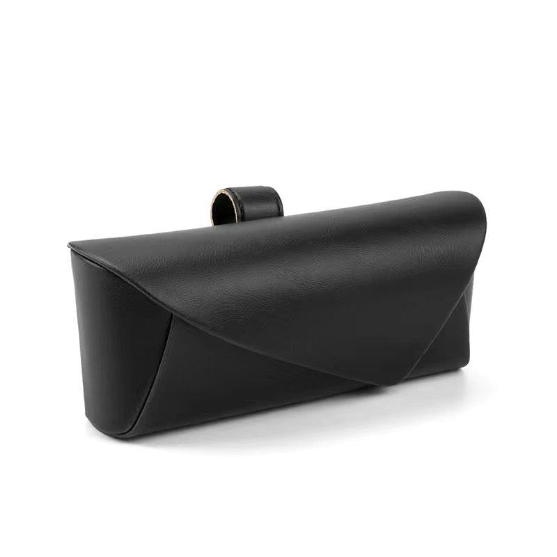 Suede and Leather Eyeglass Case for MG