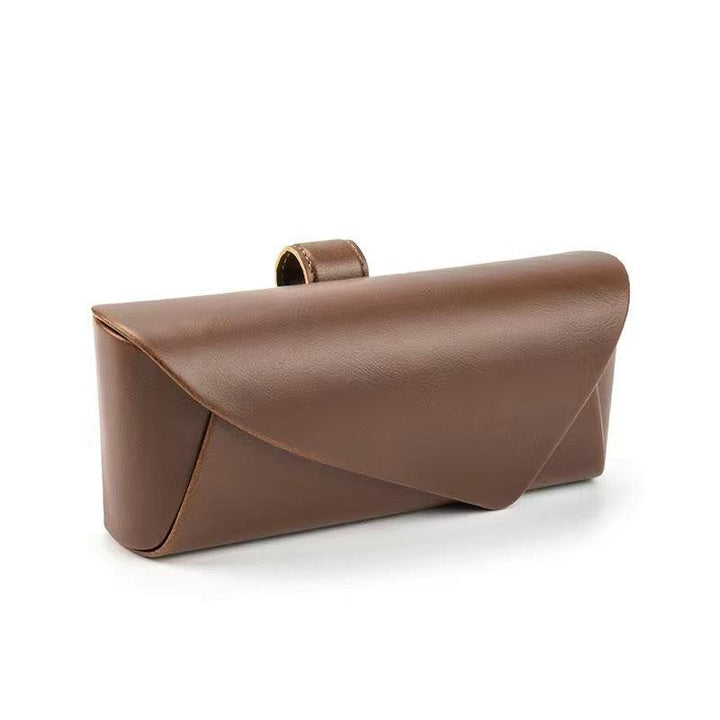 Suede and Leather Eyeglass Case for MG