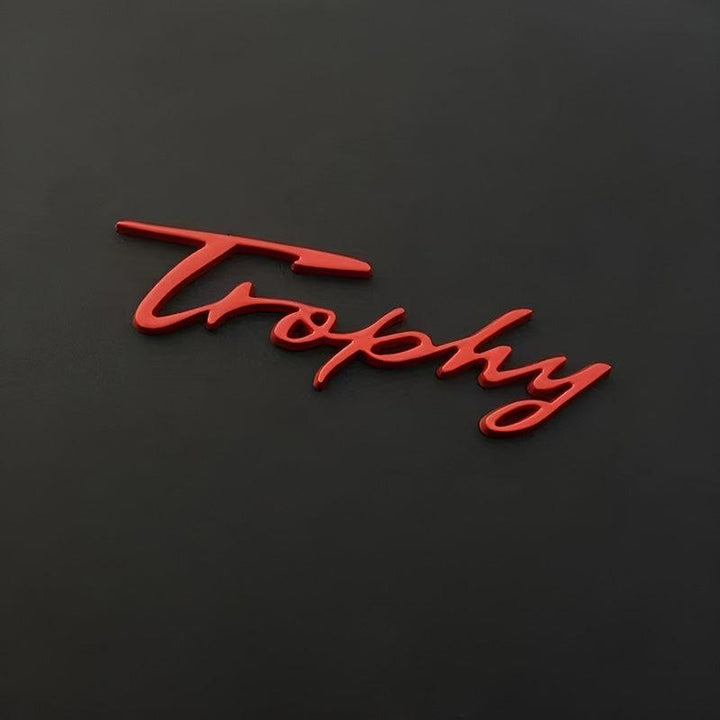 Xpower &amp; Trophy Auto-Modifikationsaufkleber Logo