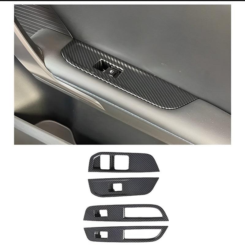 Window Control Lift Switch Panel Cover Trim Kit For MG4 EV Xpower