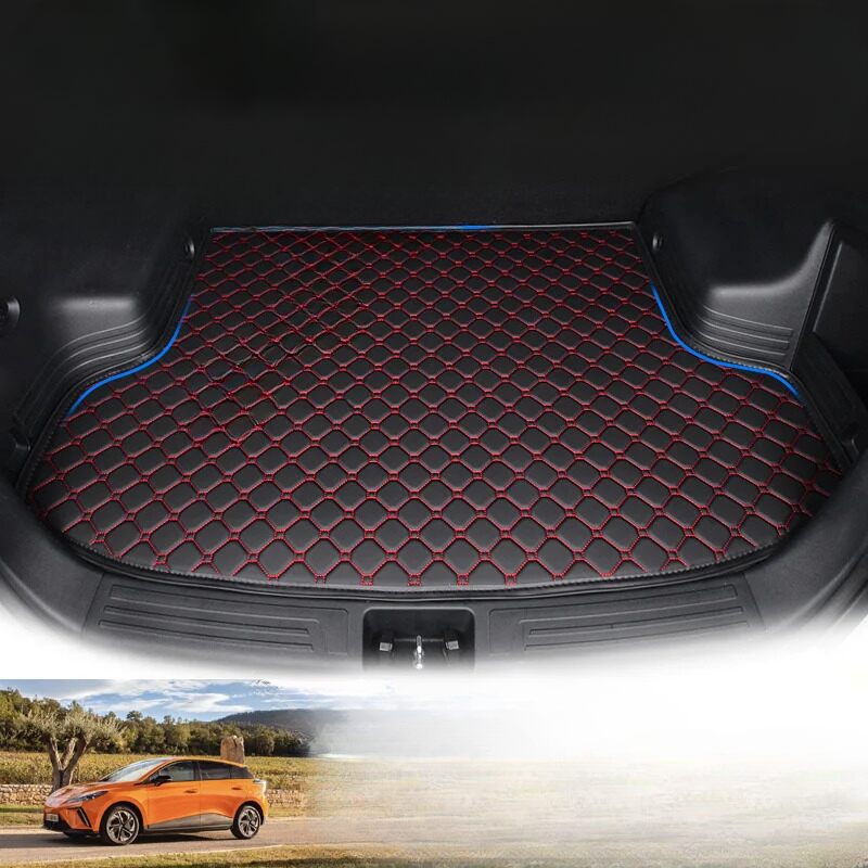 Leather Car Trunk Mats For MG4 EV EH32 2022 2023 2024 Water Proof Protection  Coffre Voiture Car Rear Trunk Mats Car Accessories - AliExpress